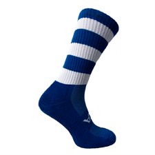 Atak Shox Mid Lenght Football Socks Royal White 6-8